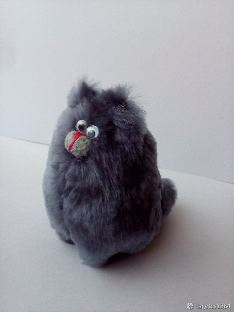 Шьём котика из квадратика Шьём котика из квадратика