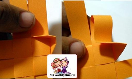 Поделки из бумажной ленты