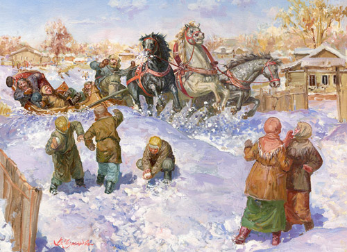 Сказания о широкой русской душе. Художник Владимир Чумаков-Орлеанский Сказания о широкой русской душе. Художник Владимир Чумаков-Орлеанский