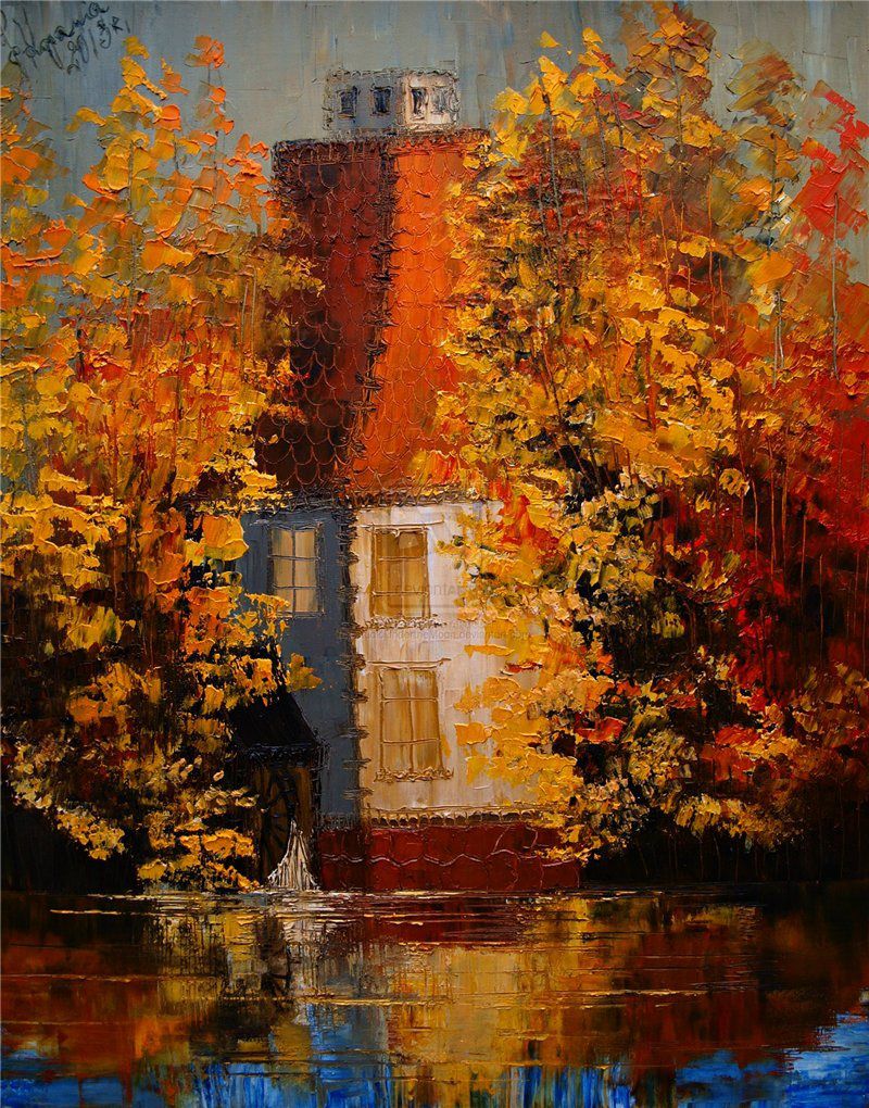 художник, Польша, пейзажи