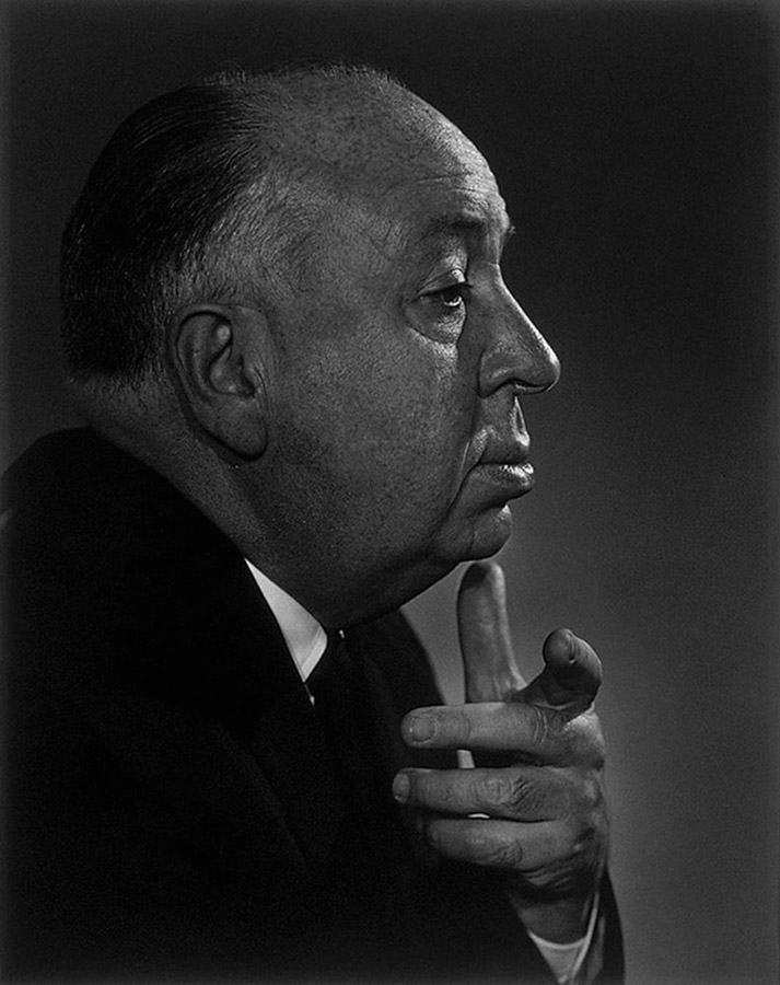 Alfred Hitchcock by Yousuf Karsh