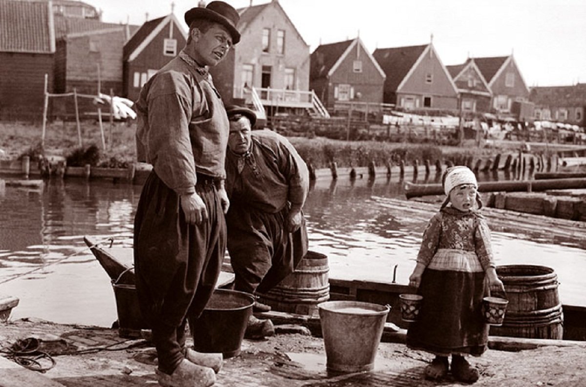 Голландские рыбаки 20 век