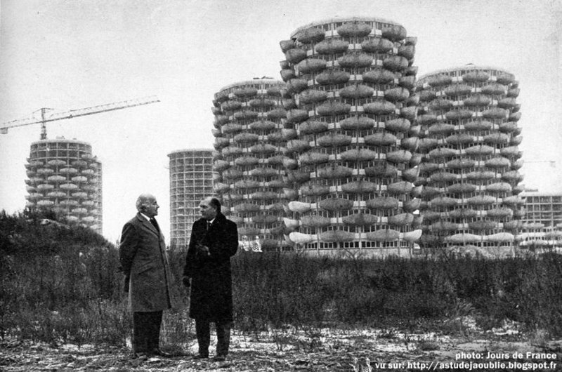 "Капустный" пригород Парижа "Капустный" пригород Парижа Кретей, архитектура, городское пространство, достопримечательность, здания, модернизм, необычно, париж