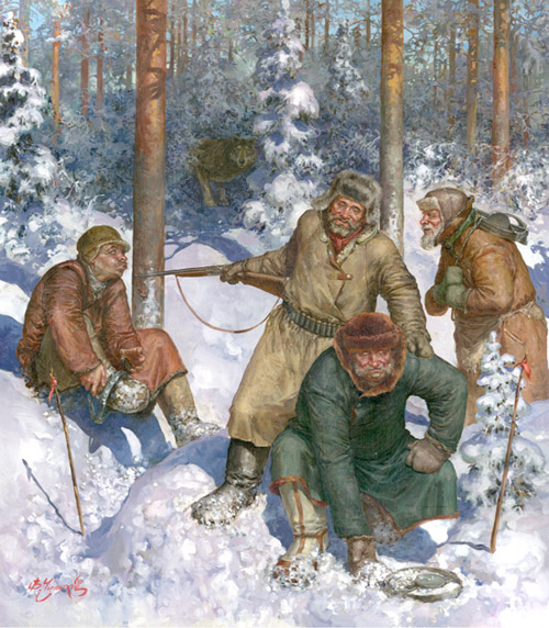 Сказания о широкой русской душе. Художник Владимир Чумаков-Орлеанский Сказания о широкой русской душе. Художник Владимир Чумаков-Орлеанский