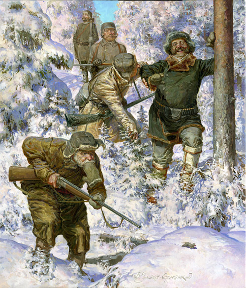Сказания о широкой русской душе. Художник Владимир Чумаков-Орлеанский Сказания о широкой русской душе. Художник Владимир Чумаков-Орлеанский