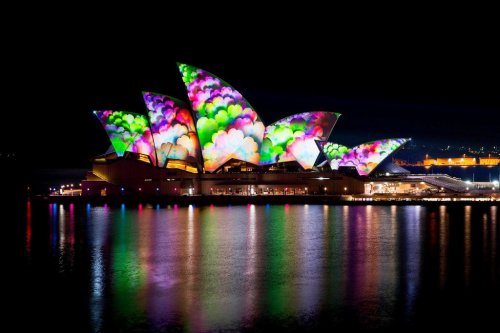 Фестиваль музыки и света Vivid Sydney 2014 (9 фото + видео)