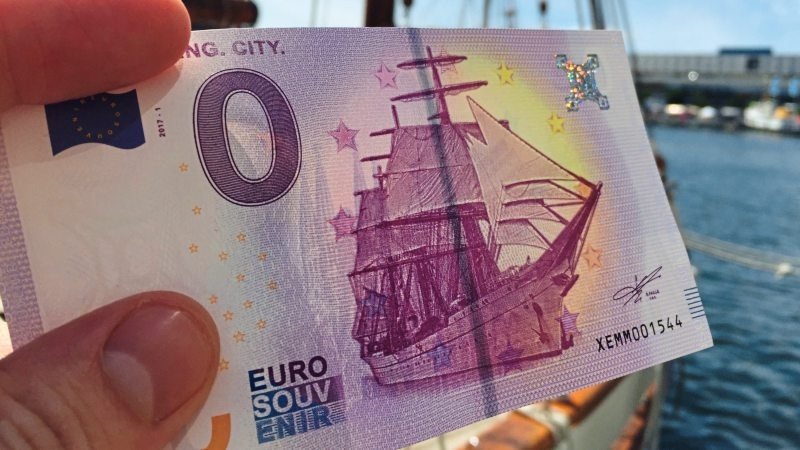 ЕЦБ выпустил купюру достоинством ноль евро