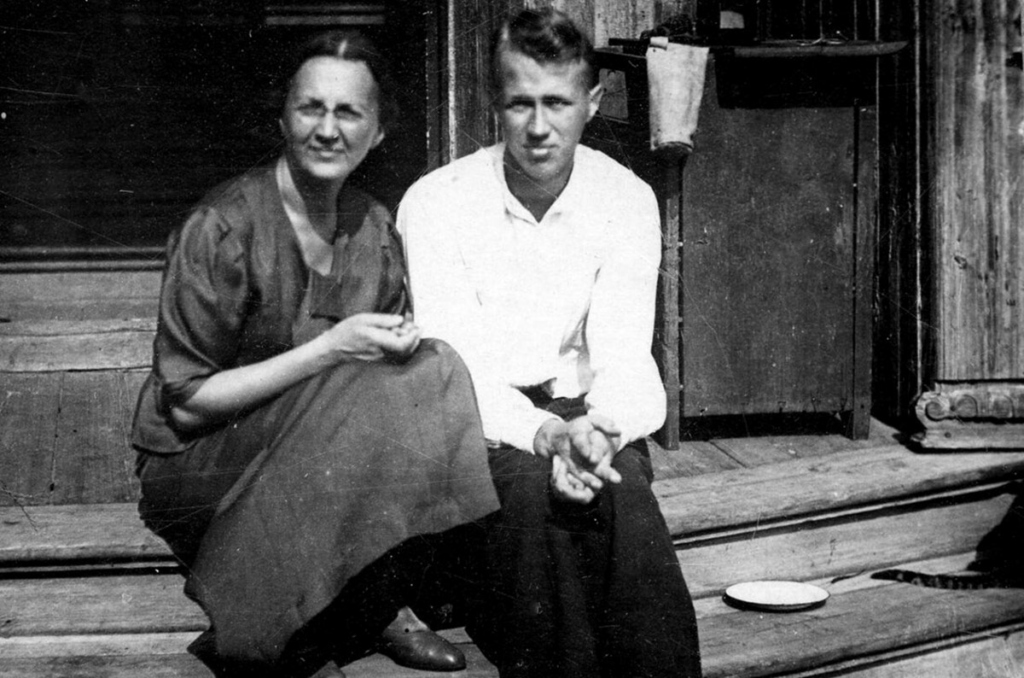 Ксения Гемп с сыном