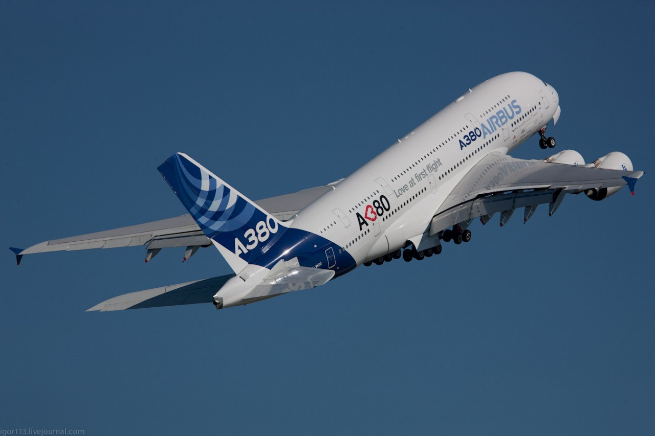 МАКС-2011 A380-861 MSN 004 МАКС-2011 A380-861 MSN 004