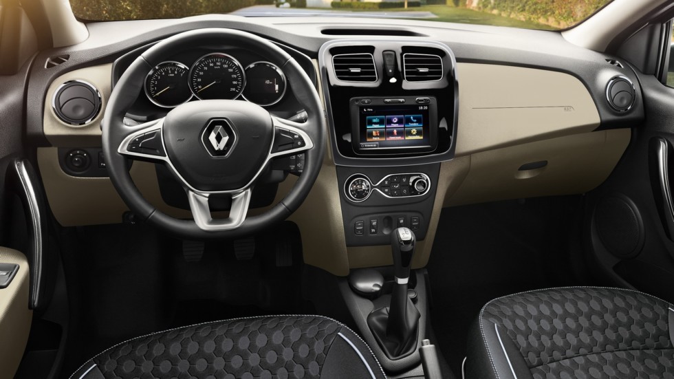 renault logan салон