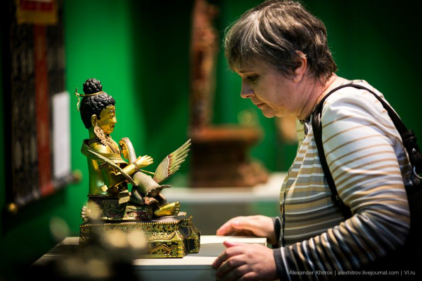 Гималаи, буддизм, выставка