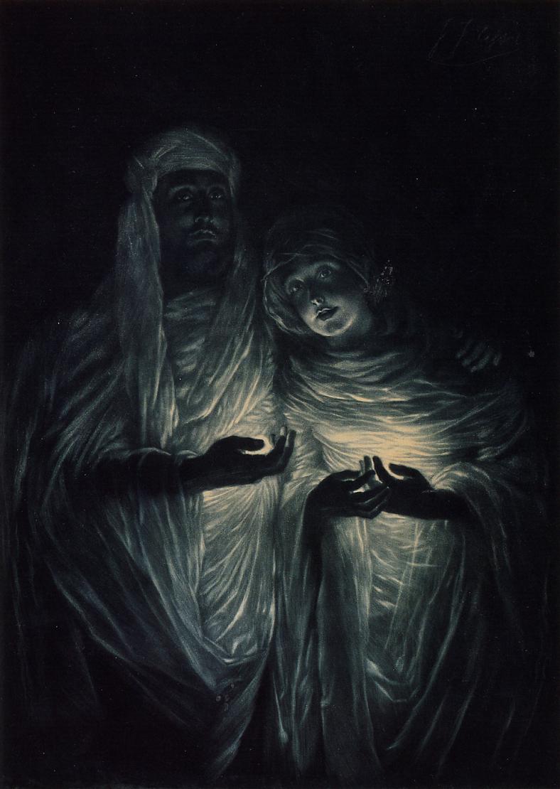 Tissot The Apparition, Автор: Tissot, Jacques Joseph (Жак Джозеф Tissot)Tissot, Jacques Joseph (Живопись на Gallerix.ru)
