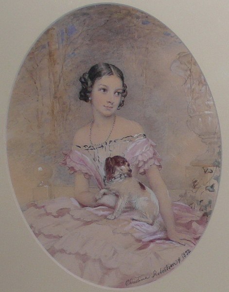 Шотландская художница Кристина Робертсон (1796-1854) Шотландская художница Кристина Робертсон (1796-1854)