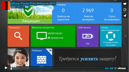 COMSS.TV: Обзор Panda Free Antivirus 2015