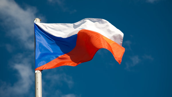 Флаг Чехии. Архивное фото