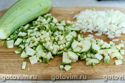 Фотографии рецепта Суп из кабачков с фасолью, 01 Суп из кабачков с фасолью, Шаг 01