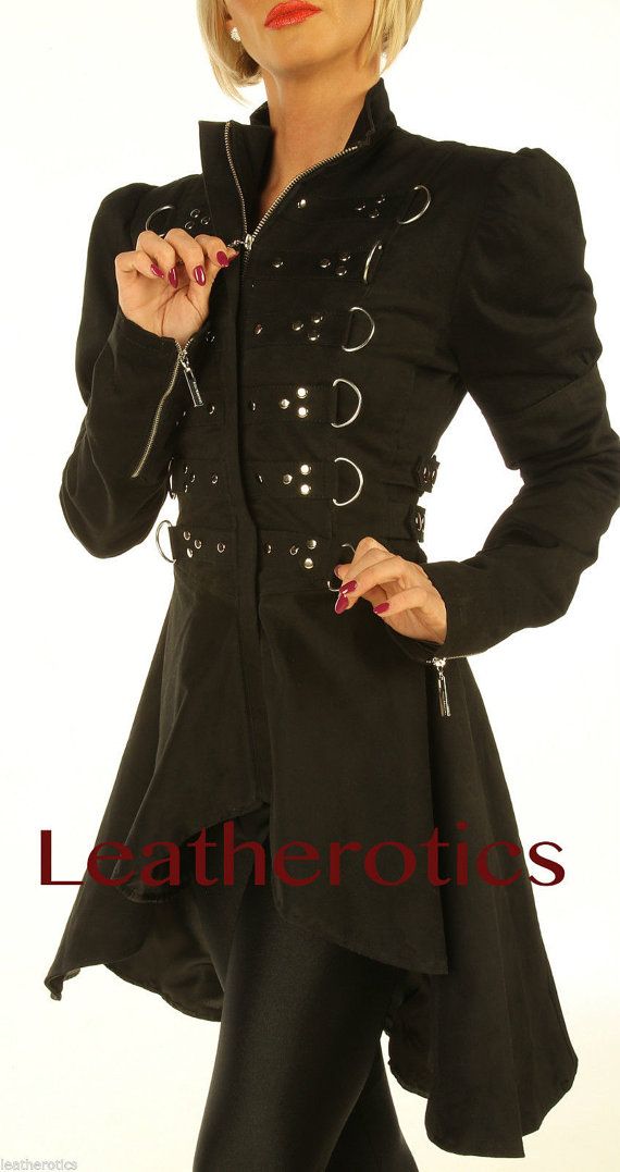 Black Gothic Vintage Costume Victorian Frock by Leatherotics, £75.00