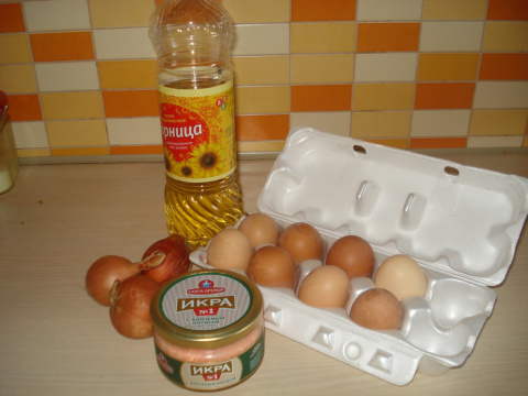 Закуска из яиц "малобюджетная" - "Курсы быстрой готовки"