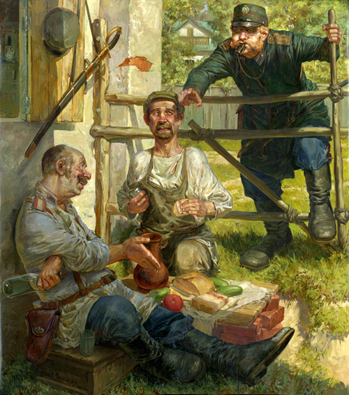 Сказания о широкой русской душе. Художник Владимир Чумаков-Орлеанский Сказания о широкой русской душе. Художник Владимир Чумаков-Орлеанский