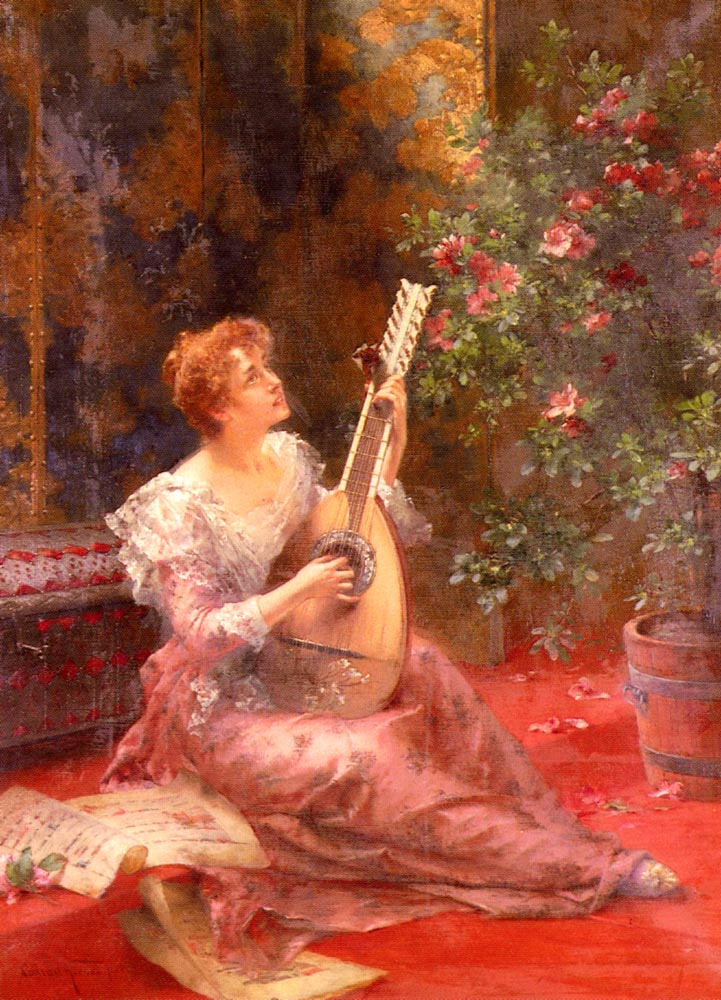 Kiesel Conrad The Lute Player. , 