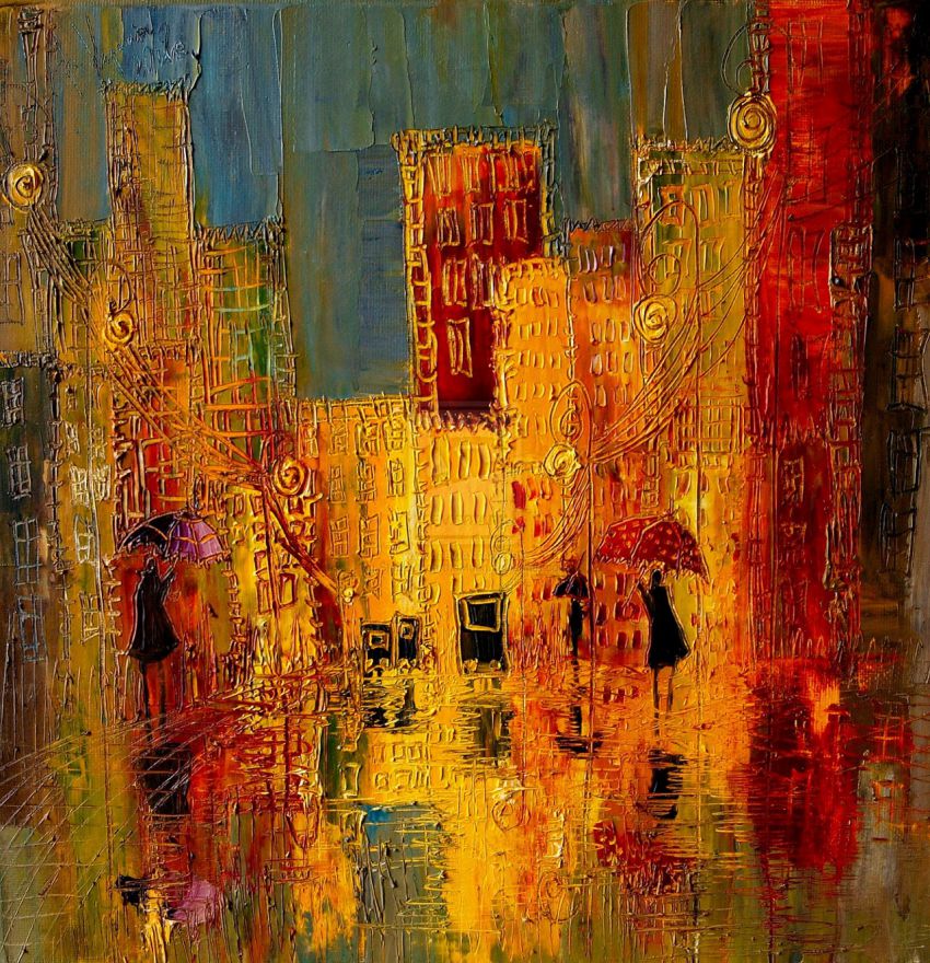 художник, Польша, пейзажи