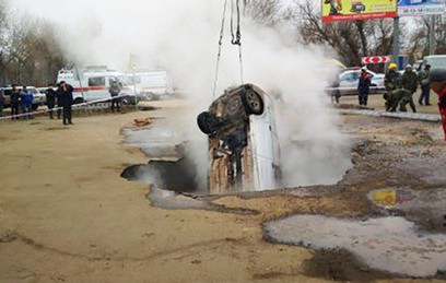 В Пензе два человека погибли в яме с кипятком