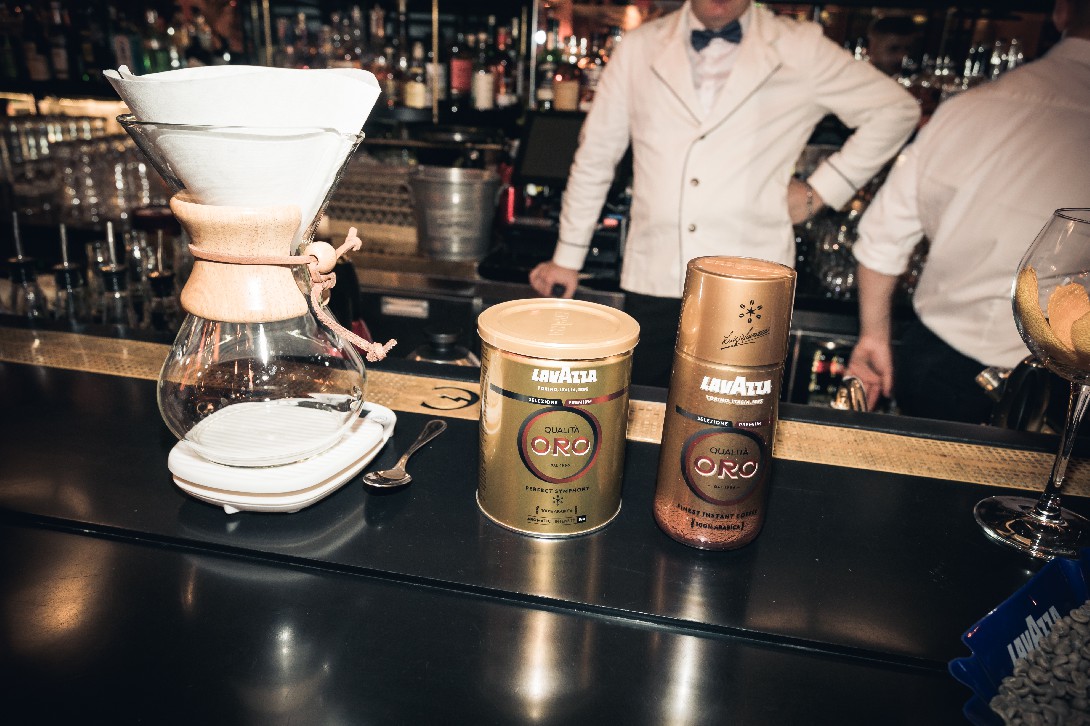 Российская премьера Lavazza Qualità Oro в NOOR Bar