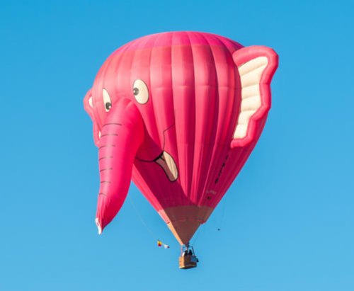 Яркие краски фестиваля воздушных шаров в Альбукерке (20 фото)