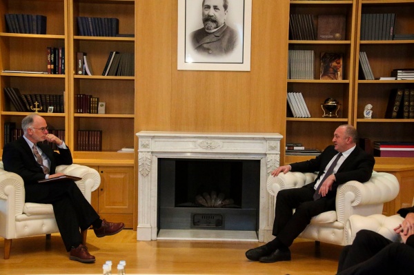 Маргвелашвили обсудил с и.о. посла США Россию и «оккупированные территории»