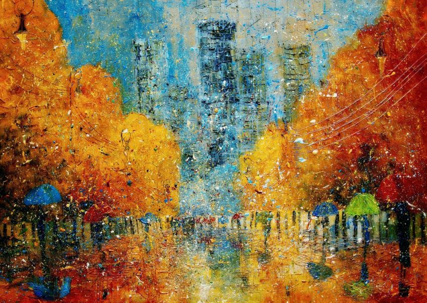 художник, Польша, пейзажи