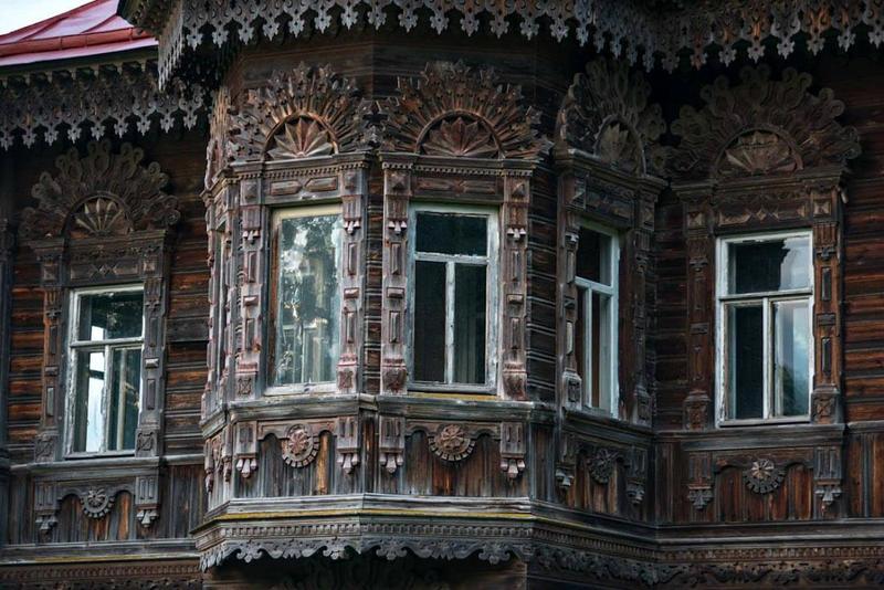 Потрясающей красоты древнерусский дом в покинутой деревне Потрясающей красоты древнерусский дом в покинутой деревне