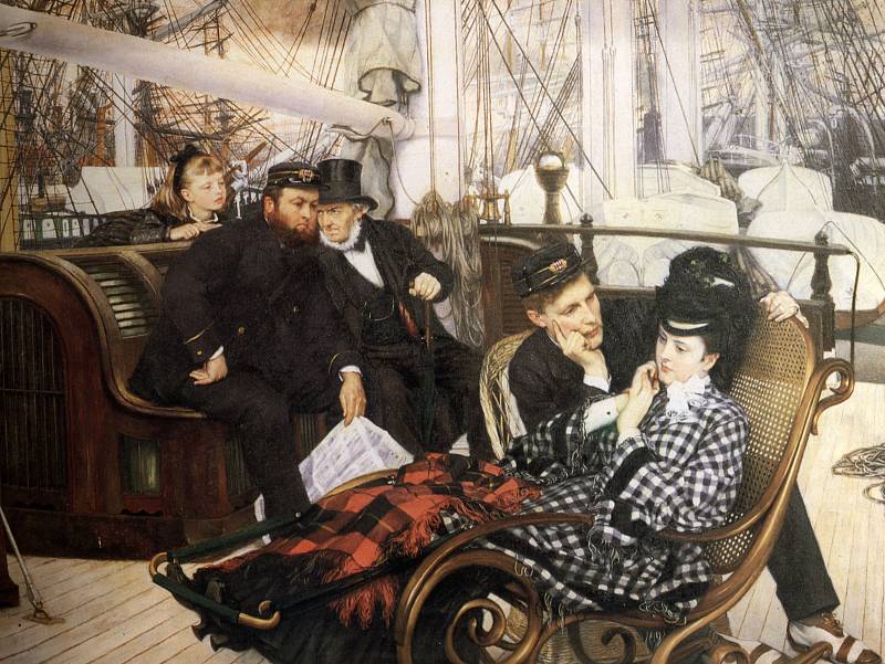 The Last Evening, Автор: Tissot, Jacques Joseph (Жак Джозеф Tissot)Tissot, Jacques Joseph (Живопись на Gallerix.ru)