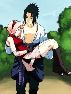 Sasuke essaye de tuer sakura