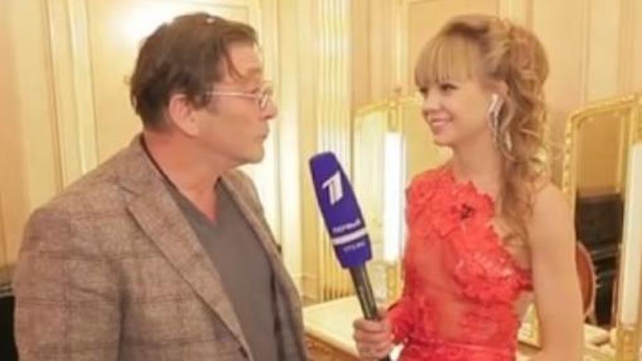 Григорий Лепс ударил микрофоном по голове журналистку Аллу Михееву Григорий Лепс ударил микрофоном по голове журналистку Аллу Михееву