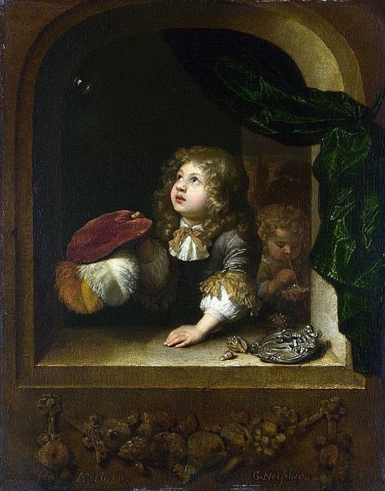 Художник Caspar Netscher (1639 – 1684). Мастер Золотого века