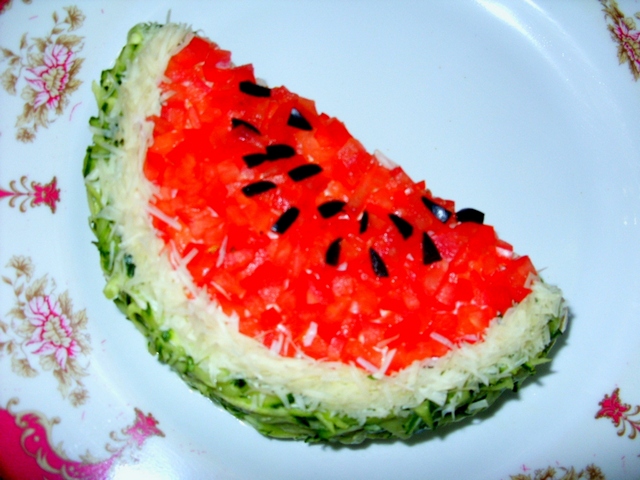 Салат арбузик рецепт с фото