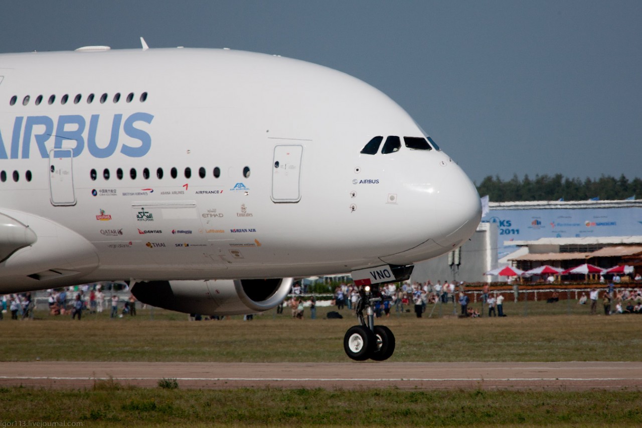 МАКС-2011 A380-861 MSN 004 МАКС-2011 A380-861 MSN 004