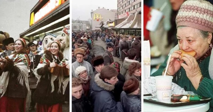 Первый Макдональдс открылся в Москве в 90-х годах / Фото: ok.ru Первый Макдональдс открылся в Москве в 90-х годах / Фото: ok.ru