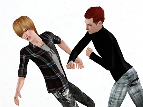 Fighting Poses by Oh My Sims