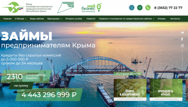 В Крыму действует 20 льготных программ для предпринимателей
