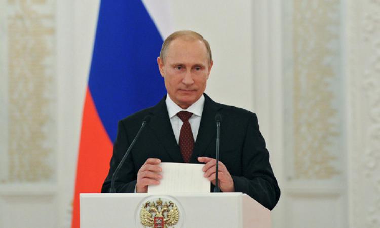 Россияне назвали Путина человеком года