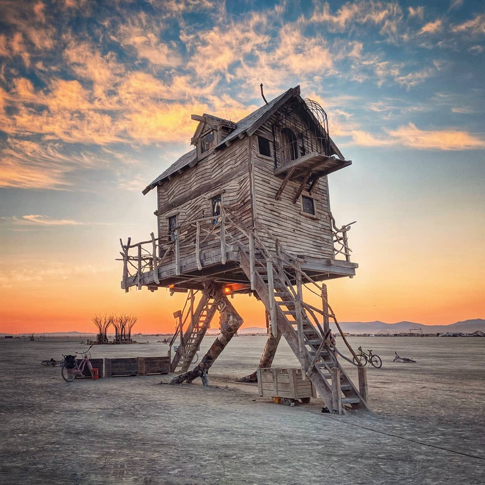 Безудержный креатив в фотографиях с фестиваля Burning Man 2018 29