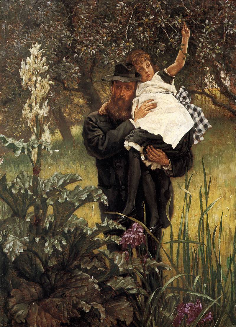 The Widower, Автор: Tissot, Jacques Joseph (Жак Джозеф Tissot)Tissot, Jacques Joseph (Живопись на Gallerix.ru)