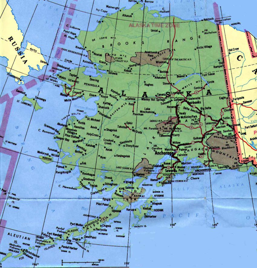 Срок аренды Аляски истек в 1957 году аляска, сша, россия