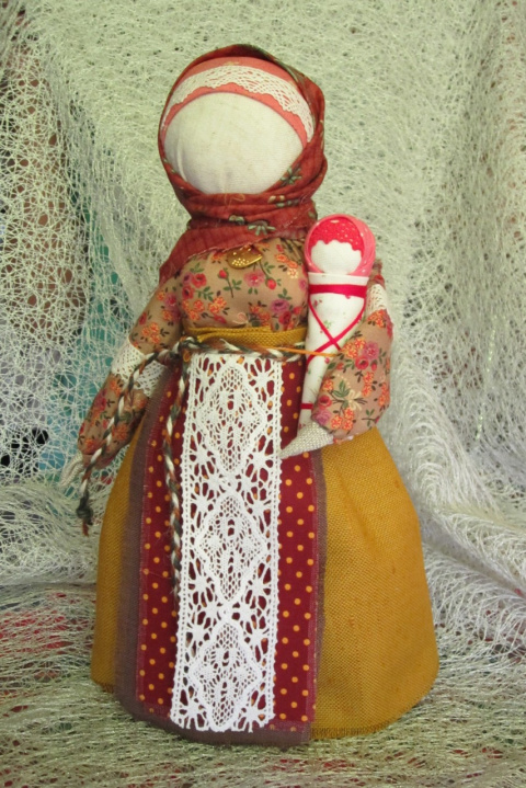 Народная тряпичная кукла Берегиня дома.