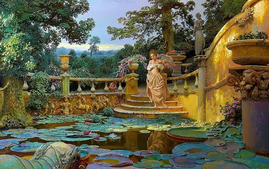 Художник Александр Саидов. Луч солнца в каждой грозди винограда
