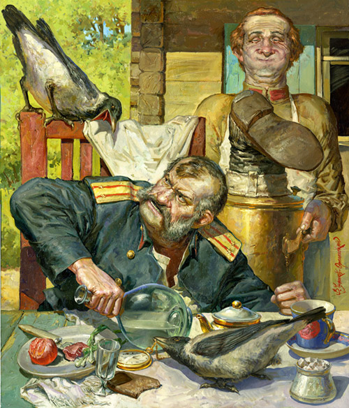 Сказания о широкой русской душе. Художник Владимир Чумаков-Орлеанский Сказания о широкой русской душе. Художник Владимир Чумаков-Орлеанский