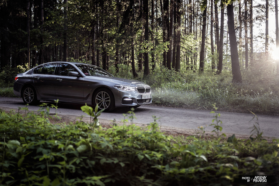 Фотосессия BMW 5 series G30