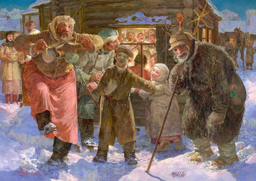 Сказания о широкой русской душе. Художник Владимир Чумаков-Орлеанский Сказания о широкой русской душе. Художник Владимир Чумаков-Орлеанский