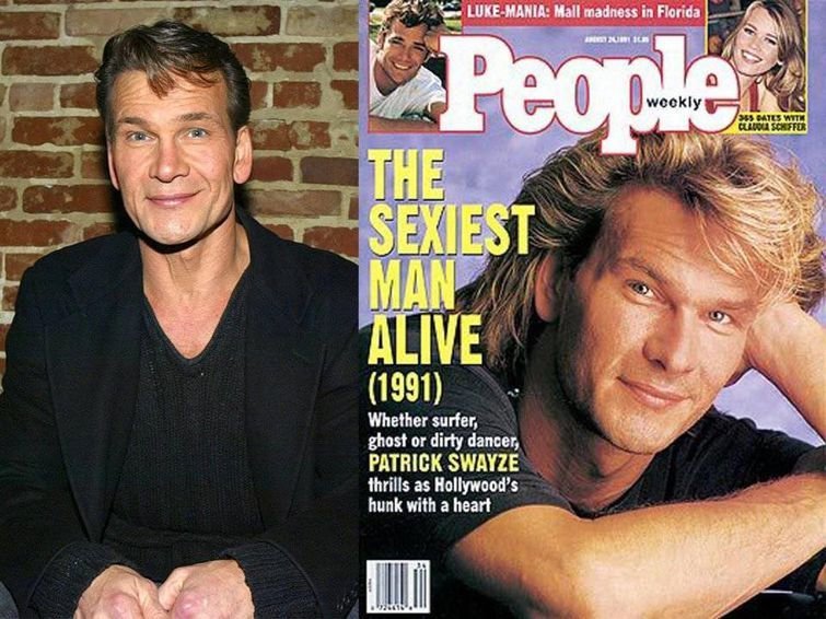  1991: Патрик Суэйзи people, актер, журнал, кино, красота, мужчины